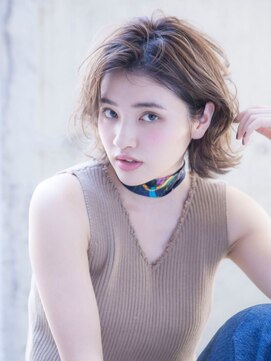 シエナ 渋谷(Siena) Sienaショート×グレージュ