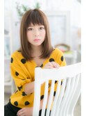 cuteな小顔☆愛されストレート