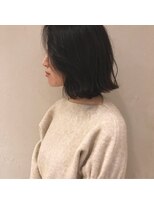 リサヘアーデザイン(RISA HAIR DESIGN) 暗髪ワンレンボブ