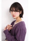 アレンジのきくウルフパーマヘア