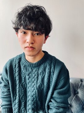 コンチネンタルヘア(continental hair) ラフウェーブパーマ