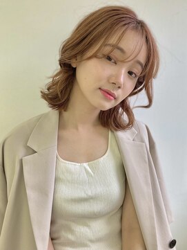 リブレ(LIBRE+hp) 【LIBRE恵比寿】韓国風くびれボブ×シースルーバング