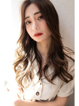 クロレ(CLORE) 大人Aライン波巻きスタイル