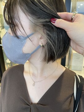 ヘアガーデン オフ(hair garden off) さりげないインナーカラー