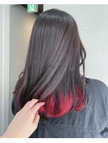 アジールヘア 所沢プロペ通り店(agir hair)&nbsp;インナー裾カラー
