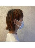 guest style ハイライトヘア