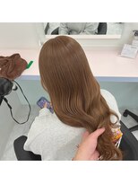 シアター 札幌大通り(THEATER) ミルクティーベージュ グレージュ ブロンド 髪質改善
