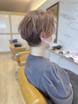 ラポールヘアー(rapport hair) 大人ふんわりショート＊