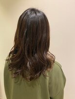 ニシオギ ヴォイス 西荻窪店(nishiogi voice)&nbsp;似合わせカット×デザインウエーブパーマ【ナチュラルブラウン】