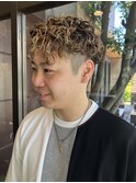 【スパイラルパーマ】【ツーブロック】【ハードパーマ】
