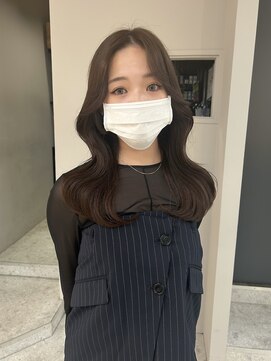 ボタン テンジン(VOTAN tenjin) チョコレートカラー/艶髪/顔周りカット/天神韓国ヘア