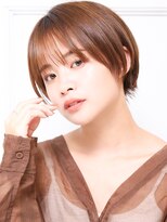 クラッチ 難波(CLUTCH)&nbsp;大人可愛い小顔美髪ツヤ髪大人ショートボブレイヤーカットA5