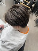【ameri 仲丸】Men’sデザインカラー&ハンサムショート