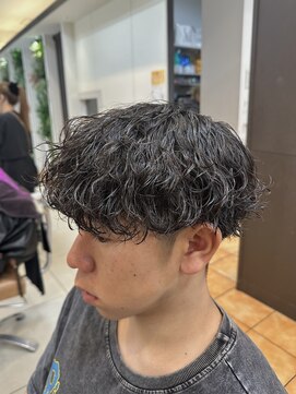 ソワンドゥブレス 大日店 (soin de brace) ☆刈り上げマッシュ波巻きパーマ