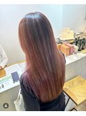 髪質改善トリートメントグラデーションカラー