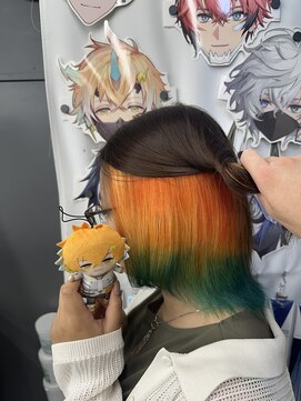 トーキョー オタクヘアー(TOKYO OTAKU HAIR) にじさんじ 宇佐美リト 推しカラー