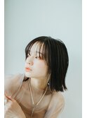 透明感UP!!外はねボブ♪