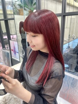 ザ パス 警固店(the path) 高発色レッドカラー