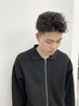 【高原指名】【メンズ限定】カット＋メンズパーマ ￥12,100→￥10,890