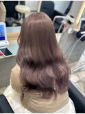 パープルグレージュミルクティー