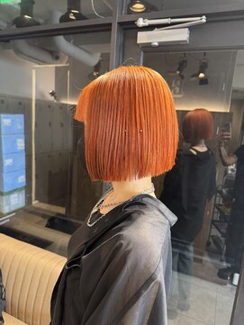 エイト 池袋店(EIGHT ikebukuro) オレンジボブ
