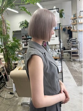 ウーフ(U-fu) ハイトーンボブ 福岡ハイトーン ハイトーンショート