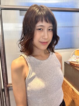 リンネ(Lin'ne) コテ巻きパーマ