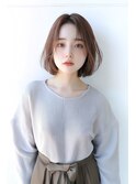 ◆おしゃれボブ/イルミナカラー/水素カラー/髪質改善/縮毛矯正