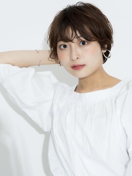 インデックスヘアー 錦糸町店(in'dex hair) インデックスヘア＊大人可愛いレイヤーショートパーマ/40代50代