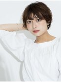 インデックスヘア*大人可愛いレイヤーショートパーマ/40代50代