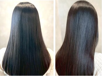 カリネバイフィエル(CALINER by Fier)の写真/多毛/生え際/広がりを抑える髪質改善◇一人ひとりの髪質を見極めた施術と提案で髪のお悩みを解決♪