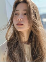 ノアドココ(noix de coco) デザインカラー/ウェットヘア/ミルクティーベージュ