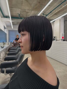 テンション(tension) コンパクトボブミニボブワンレンボブ札幌駅大通駅バスセンター駅