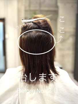 ヒライ(HIRAI) No.20 50代「美容室変えた？」Before