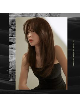 ジュノヘアージャパン 表参道(JUNO HAIR JAPAN) 韓国ヘア くびれレイヤー 顔周りカット 無重力パーマ 前髪