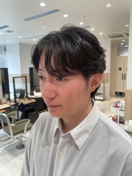 メンズ/メンズパーマ/毛流れパーマ