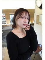 ログ 高松木太店(Log)&nbsp;透明感◎大人ボブ×インナーカラー/高松