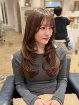 リタ(Lita) ★ザクザクレイヤー/大人グレージュ/顔まわりカット/