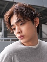 テン 心斎橋(tenn.)&nbsp;フェザーショートフェザーパーマニュアンスパーマショートヘア