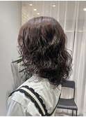 デジタルパーマ × カット × カラー &nbsp;朝ラク 春パーマ