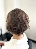 白髪ぼかしハイライト