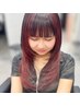 【顔周りカット+前髪パーマ】似合わせ顔周りカット+前髪パーマ