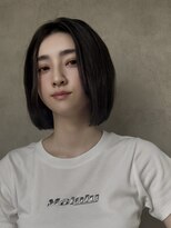 メゾンドイギー(MAISON de IGGY)&nbsp;切りっぱなしボブ/タンバルモリボブ/ショート/ストレート