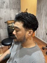 シエル ヘアアンドピース(Ciel hair peace)&nbsp;オールバックパーマ