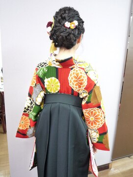 美容室 人形の家 本店 編み込みセット