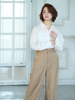 プリムワークス hair&nail Prime works&nbsp;Aラインのシルエットボブvol.2