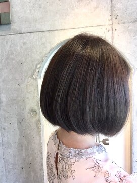 美容室 ル クラージュ ショートボブ×バイオレット