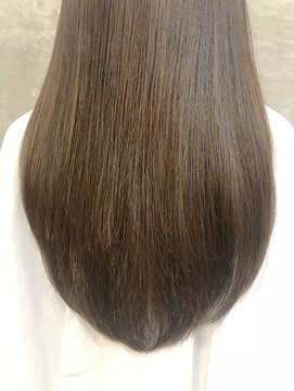 ウェイク ヘアー メイク(wake hair make) 大人かわいい☆20代30代★艶感ストレート×透明感カラー