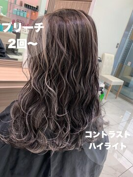 アッシュ 立川店(Ash) 【Ash立川】コントラストハイライト