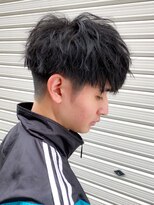 コロ(COLO)&nbsp;【COLO】 メンズカット ツイストスパイラルパーマ マッシュ